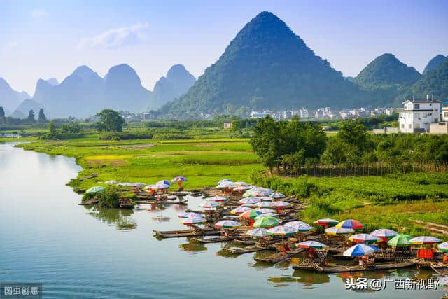 外地人来广西旅游首选哪里？桂林山水甲天下，阳朔山水甲桂林！