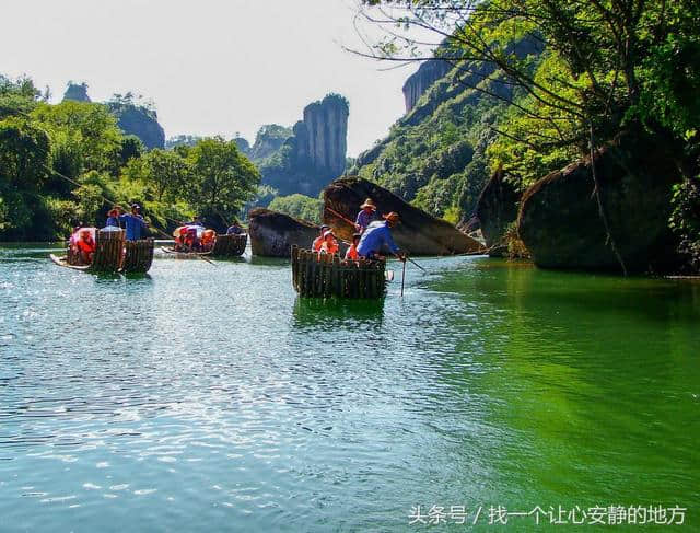 武夷山两日游，就按这个路线走，一路都是绝美风景