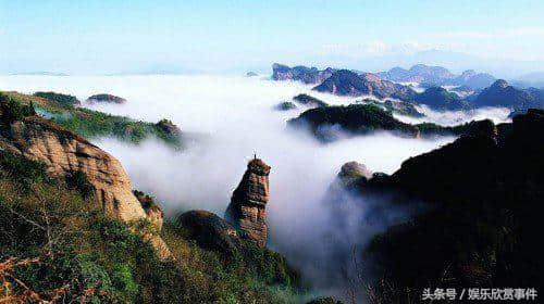 清新旅游，最美福建连城（冠豸山），客家神山