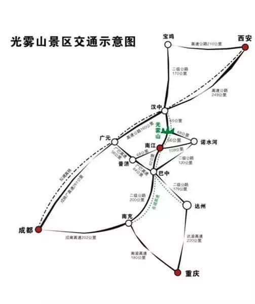 三省自驾光雾山攻略 带你去看亚洲最大红叶地毯