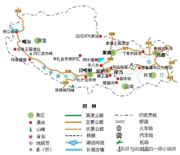 一份全国精简版的旅游地图，记得收藏在手机里，旅行时一定用得上