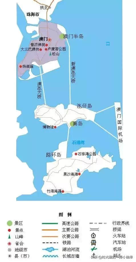 一份全国精简版的旅游地图，记得收藏在手机里，旅行时一定用得上