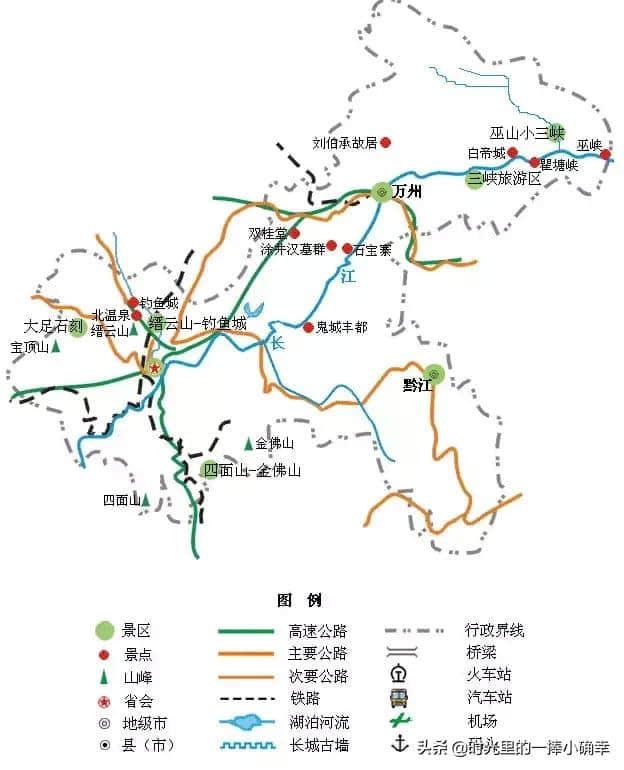 一份全国精简版的旅游地图，记得收藏在手机里，旅行时一定用得上