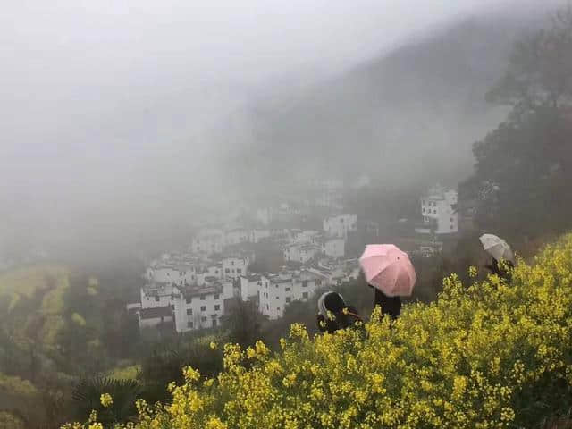 烟雨婺源美若仙境，他们雨中坚守只为一份承诺！