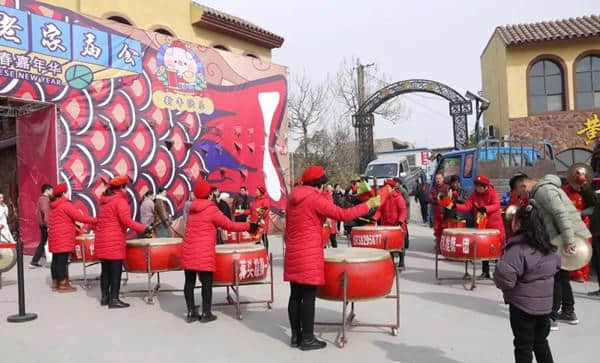 黄河塬休闲旅游区庙会开门红！热闹享不断，精彩看不停