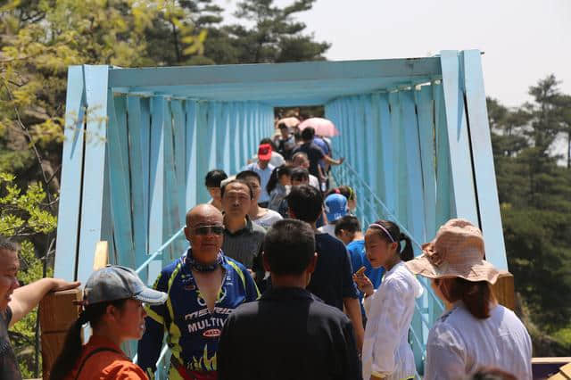 山东新泰莲花山景区“五一”旅游再创新高