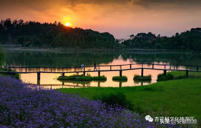 彤云满天，谁与你坐看池州杏花村夕阳