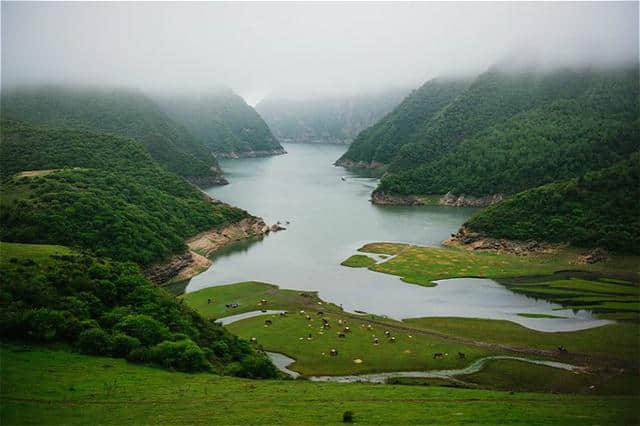 这个地方在甘肃 它堪比江南美景 你会来吗？