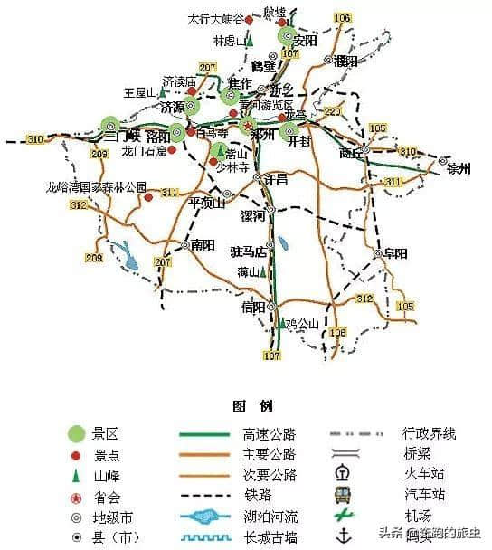 全国34个地方的精简旅游地图，快来看看吧（太实用了，值得收藏）