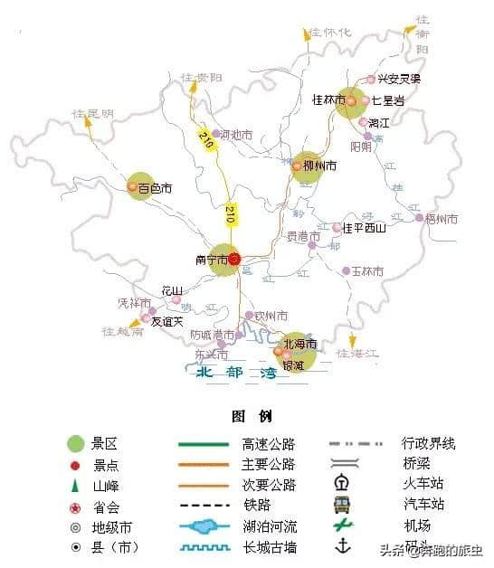 全国34个地方的精简旅游地图，快来看看吧（太实用了，值得收藏）