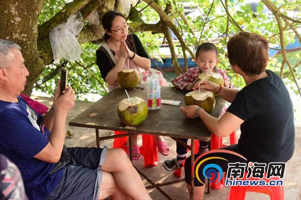 大海+美景+港口！琼海潭门旅游生活名片吸引游客