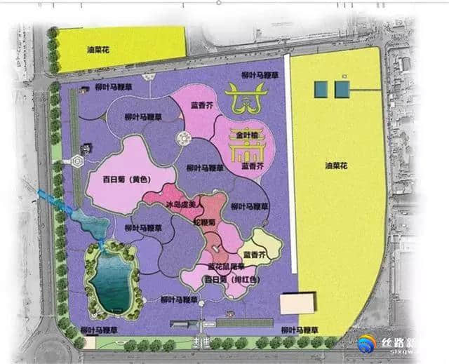 兰州新区将在中川机场用各种植物打造甘肃地图景观