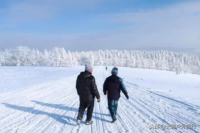 大秃顶子山，东方的阿尔卑斯山，俯瞰雪乡全貌