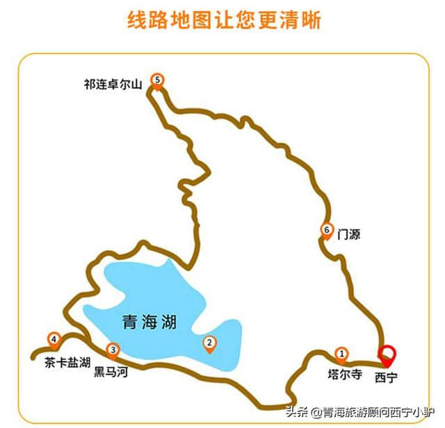 青海湖小环线3日游，自由行玩法攻略