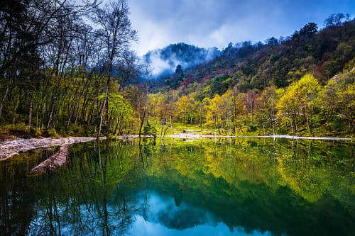 成都周边旅游新景色二郎山喇叭河9.27开园