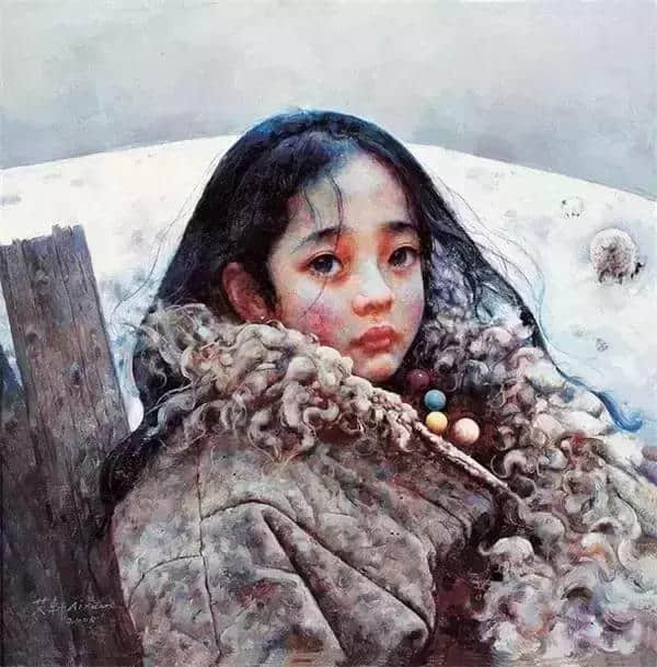 甘孜旅游：画笔下的藏族少女，比照片里的更传神