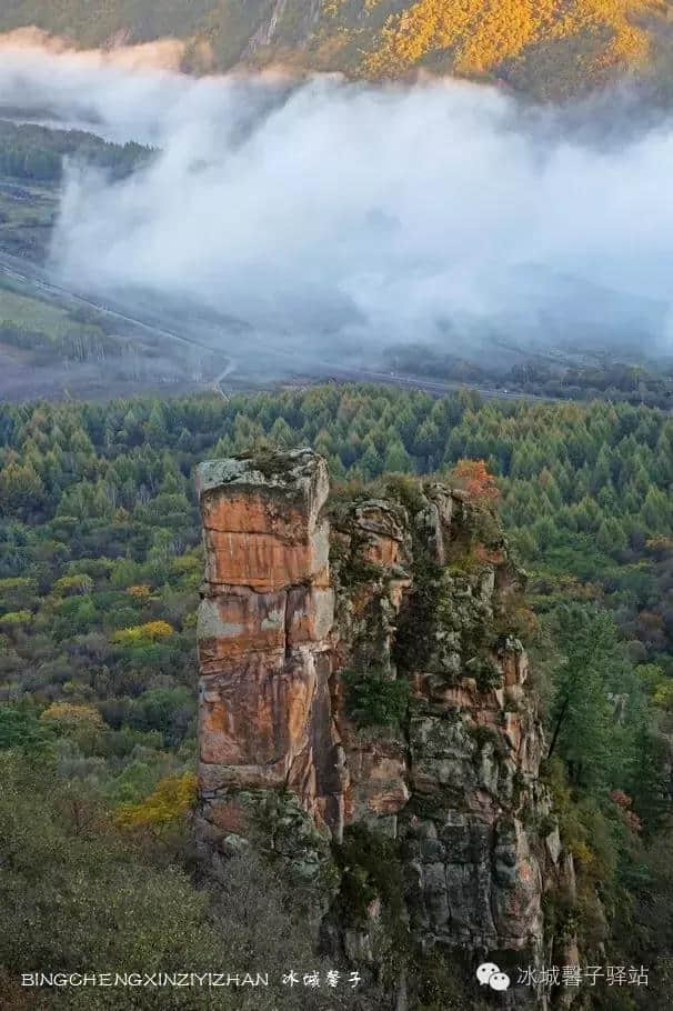 国庆去哪里？黑龙江的伊春，赏五花山！