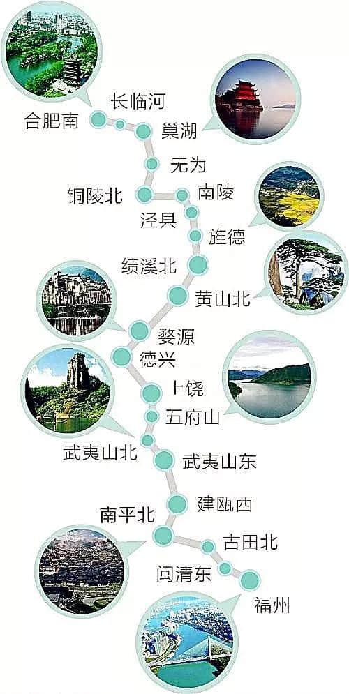 清明三天假，芜湖人坐高铁旅游可以这样选择