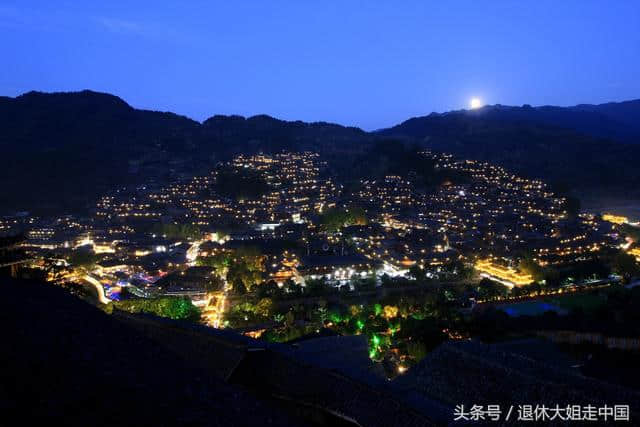 西江苗寨，黔东南旅游首选地