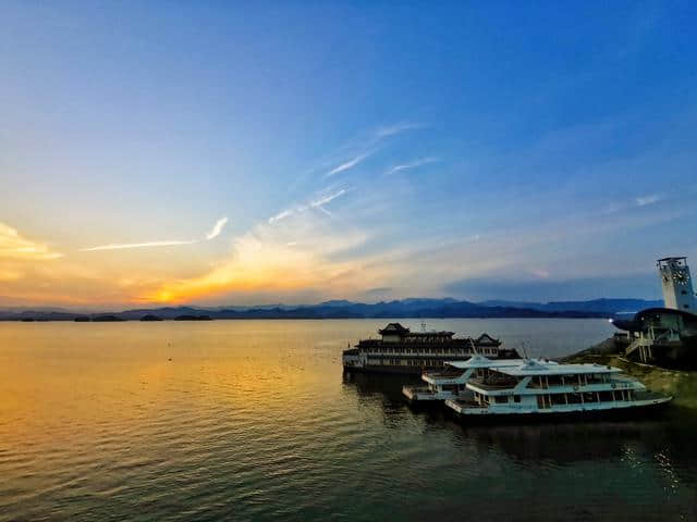 千岛湖：这里的夕阳让我忘记伤痛，却又想起了她