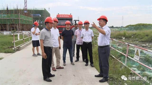 关注！都江堰市领导在青城山旅游装备产业功能区调研，提出这些要求……