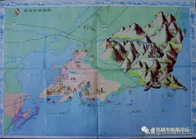 卅年巨变一挥间——透过地图看青岛