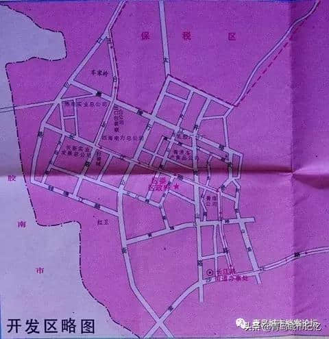 卅年巨变一挥间——透过地图看青岛