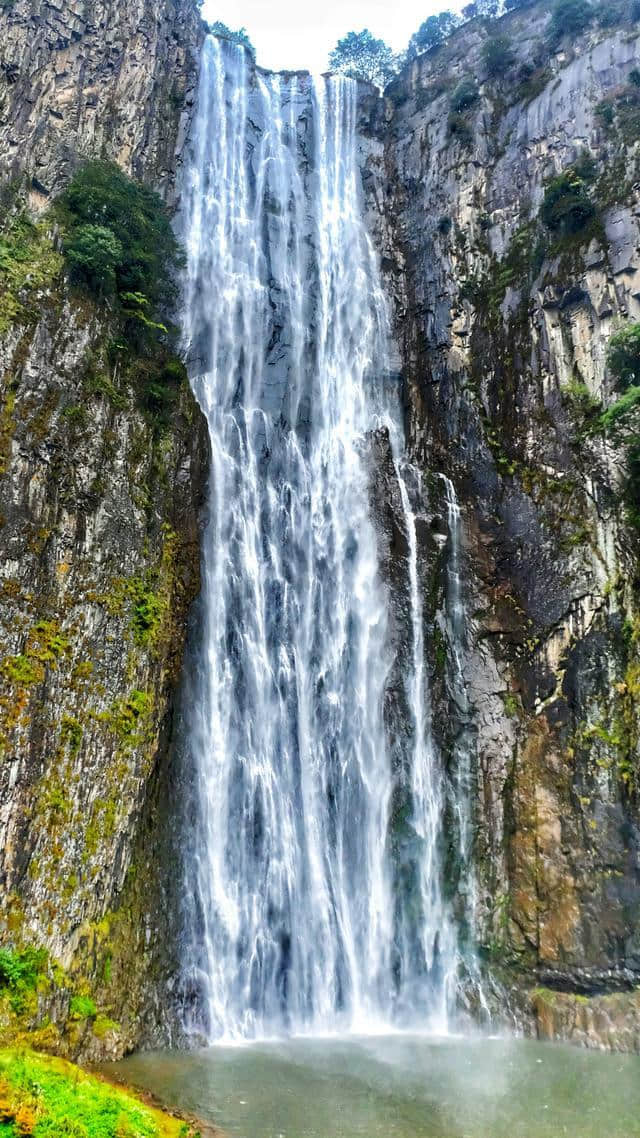 温州有一个四季适合旅游的地方 随手一拍就是一幅水墨画 瀑布更是一绝