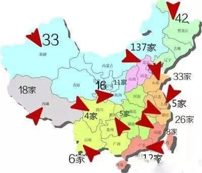 兰州牛大全国分布地图流出，最多的省份尽然是