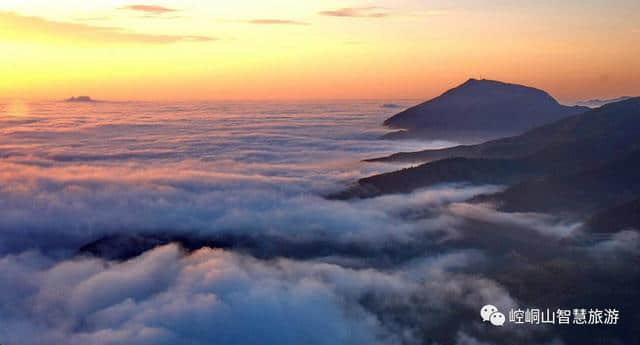 平凉崆峒山实拍 当云海撞上日出 非一般的震撼体验！