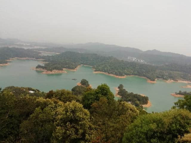 河源万绿湖风景