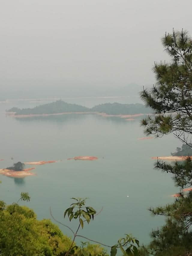 河源万绿湖风景