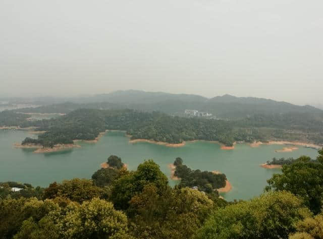 河源万绿湖风景