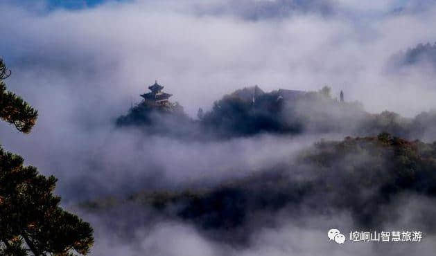 「旅游」崆峒山：仙山作舟云似海（高清崆峒秋色图）