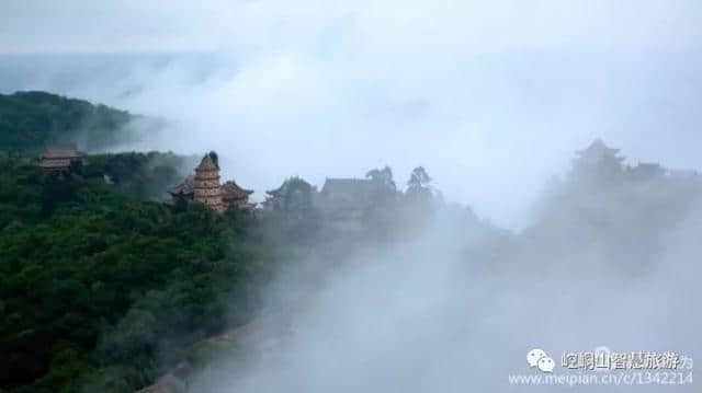 「旅游」崆峒山：仙山作舟云似海（高清崆峒秋色图）