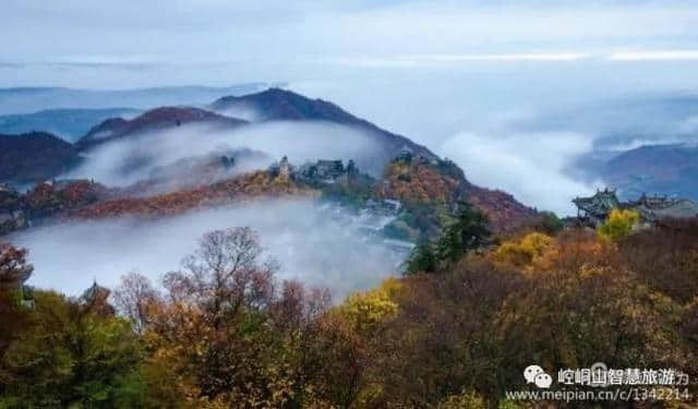 「旅游」崆峒山：仙山作舟云似海（高清崆峒秋色图）