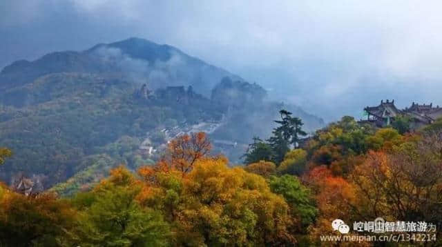 「旅游」崆峒山：仙山作舟云似海（高清崆峒秋色图）