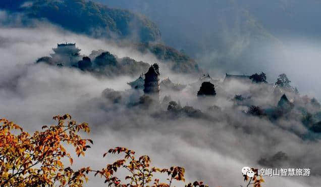 「旅游」崆峒山：仙山作舟云似海（高清崆峒秋色图）