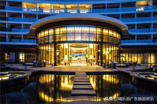 惠州5星小迪拜酒店，游“立体海洋”泳池，2大1小套餐仅666元