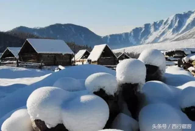 冬游喀纳斯攻略，别再傻傻的往雪乡跑了！