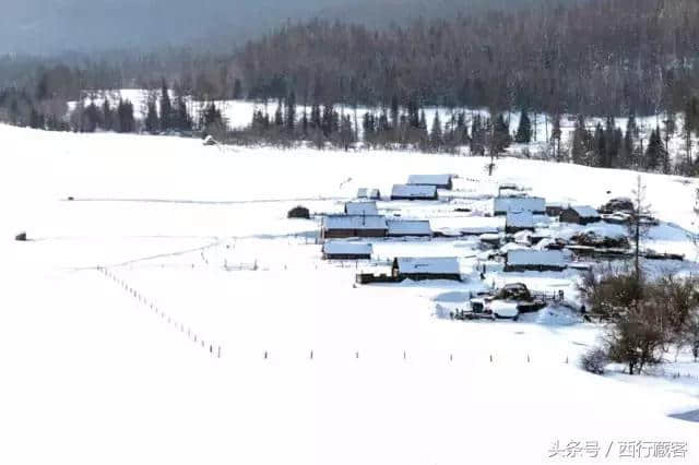 冬游喀纳斯攻略，别再傻傻的往雪乡跑了！